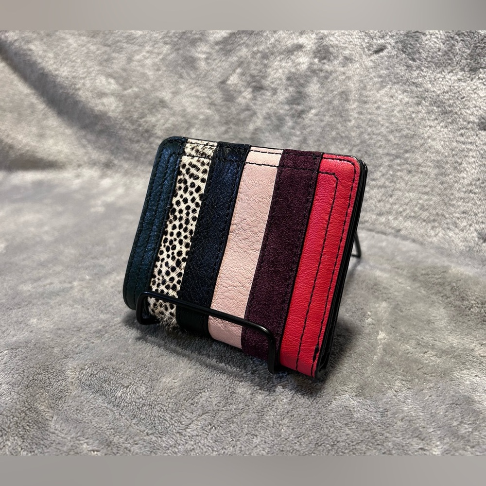 Fossil Logan Patchwork Leather Bifold Wallet - Picture 2 of 11